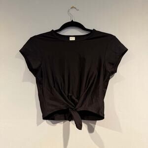 Raising Wild, The Hannah Rash Onyx, Swimwear Top Size Small